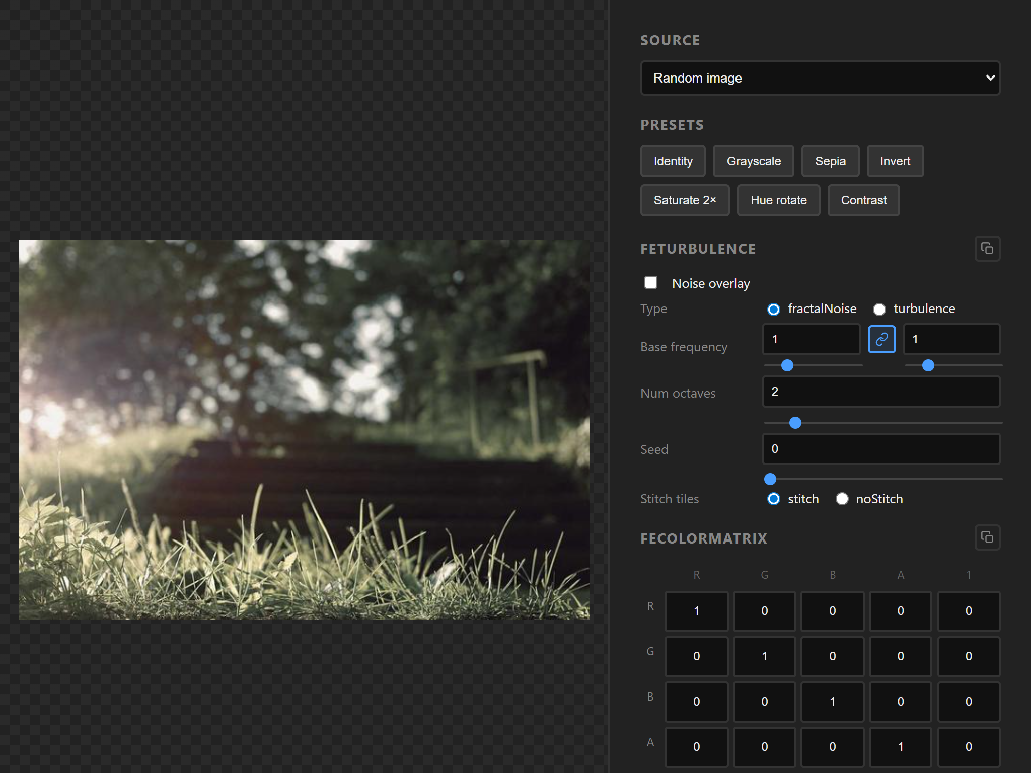 SVGMatrix screenshot